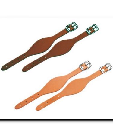 Hobble straps dark brown