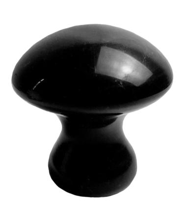 Massage Stone Smooth Massaging Stone Facial Massager Massaging Supply Beauty Massager Gua Sha Stone Mushroom Shaped Massager Scraping Stone Facial Skin Massager Body Massager