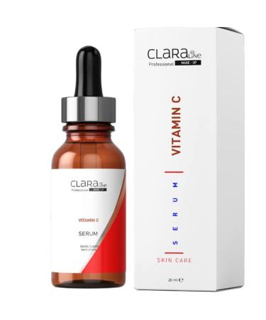 Vitamin C Serum 20ml - Paraben-Free Cruelty-Free Brightening Treatment for Dark Spots & Anti-Aging Skin Care - Buy Online on GoSupps.com