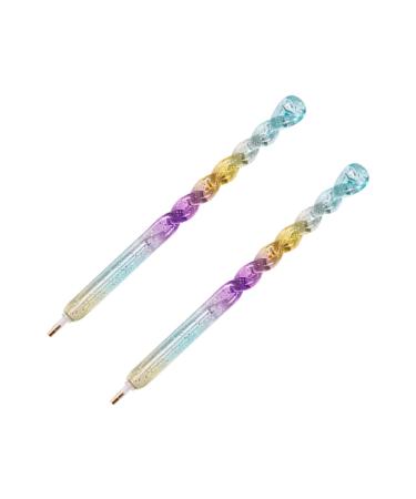 FRCOLOR Set of 2 bling tools craft accessories craft accessories rhinestones filler dotting tools single-headed dotting pen drilling pen point pen collecting clay