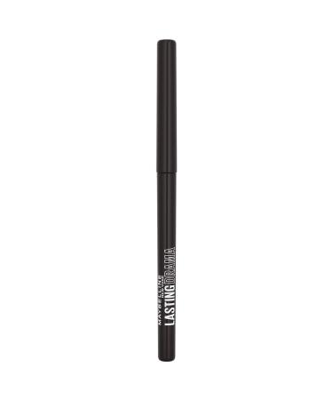 MAYBELLINE NEW YORK - Lasting Drama - Waterproof Eyeliner Pencil - Highlighted & Intense Look - Powdery Matte Finish - 36H* Hold - Automatic Pencil Tip - Ultra Pigmented Formula - Black Out Drama