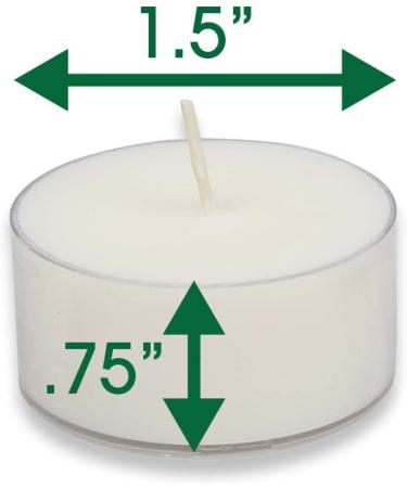 Tealight Citronella Candles - Natural Mosquito Repellent | DEET-Free Indoor/Outdoor Protection - Buy Online on GoSupps.com