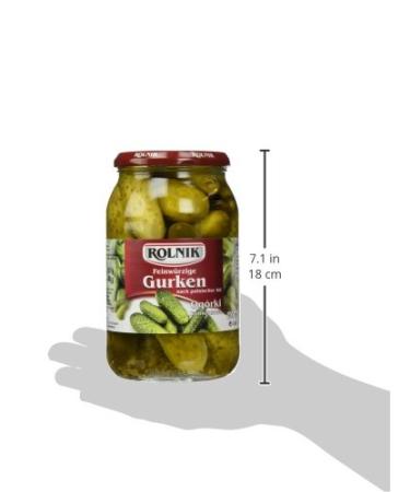 Rolnik Polish Gherkins - Pack of 6 (6 x 850g) | Premium International Shipping - Buy Online on GoSupps.com