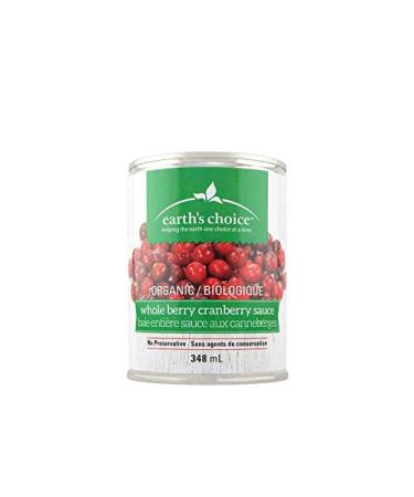 Earth's Choice - Organic Whole Cranberry Sauce 12 Count of 348ml