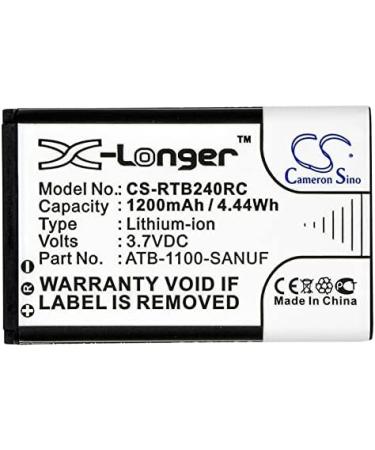 Battery Replacement for RTI Pro i r v2 z - Part No. 41-500012-13 ATB-1100-SANUF CS-RTB240RC - 3.7V 53x33.9x5.7mm - International Shipping Available - Buy Online on GoSupps.com