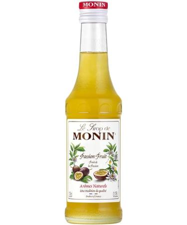 MONIN - Assortment of Peach Passion and Strawberry for Beers Lemonades Cocktails and Still Water - Natural Flavors - 3x25 cl - Buy Online on GoSupps.com