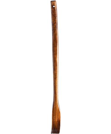 KisbeiBiBi Wooden Back Scratcher - Extended Curved Handle Anti-Itching Gentle for Skin 17.72 x 1.18 inches - Perfect for Men & Women - Buy Online on GoSupps.com