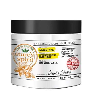 Nature's Spirit Argan Oil Hair Mask 12 ounce