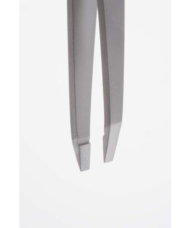 Rubis Switzerland Stainless Steel Silver/Metalic Slanted Tweezer (Swiss Made) - Buy Online on GoSupps.com