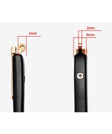 High-Quality Metal Glasses Replacement Frames - E01 | Durable Temple Arms for Stylish Eyewear - Buy Online on GoSupps.com