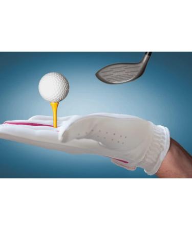 BOSSER Women's Leather & Elastane Golf Gloves - Right-Handed (Left Hand) - Ergonomic Fit - Size M - International Shipping Available - Buy Online on GoSupps.com