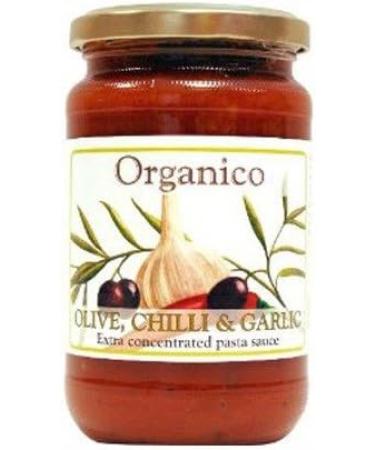 (3 PACK) - Organico - Olive Chilli Garlic Sauce | 360g | 3 PACK BUNDLE - Buy Online on GoSupps.com