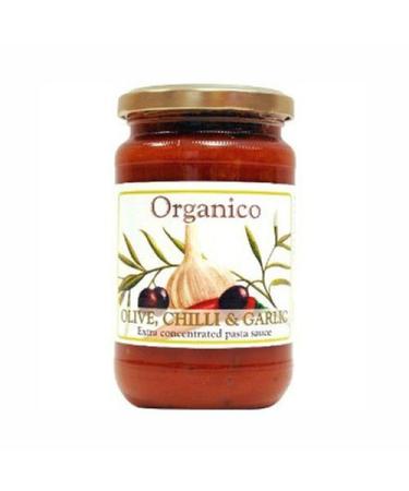 (4 PACK) - Organico - Olive Chilli Garlic Sauce | 360g | 4 PACK BUNDLE
