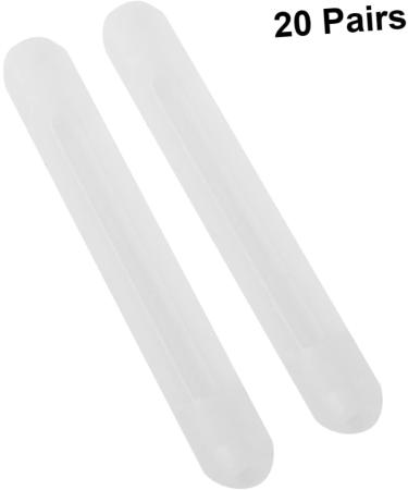 FOMIYES 20 Pairs Silicone Eyeglasses Leg Sleeves - Replacement Temple Covers for Spectacle Frame - International Shipping Available - Buy Online on GoSupps.com