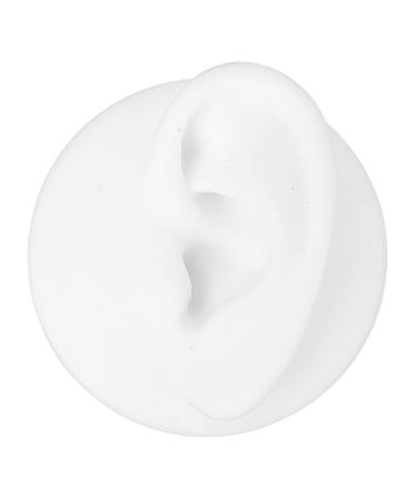 Soft Silicone Human Ear Model Display for Piercing & Acupuncture Practice (Left) | Jewelry Teaching Tool - Buy Online on GoSupps.com
