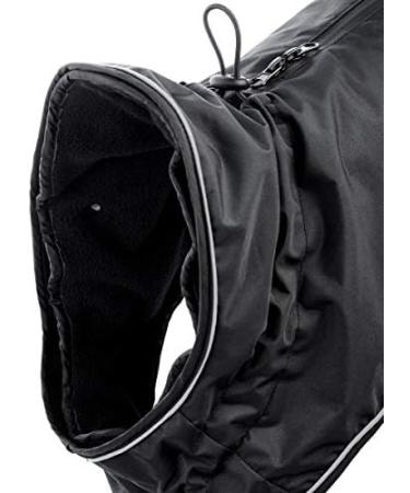 Hunter Uppsala Allrounder Dog Coat - 2-in-1 Detachable Fleece Lining Water-Repellent Anthracite/Red for All-Weather Protection - Buy Online on GoSupps.com