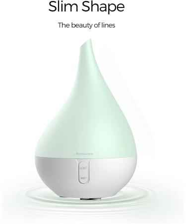 Aromacare Essential Oil Diffuser - Aromatherapy & Cool Mist Humidifier | 10Hrs One Fill, Night Light, 2 Mist Modes | Waterless Auto-Off | White - Buy Online on GoSupps.com