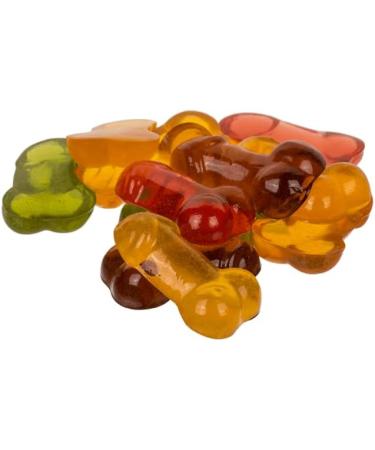 Gummy Willies - Mixed Fruit Flavoured Willy Shaped Sweets - Buy Online on GoSupps.com