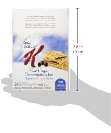 Kellogg's Special K Fruit Crisps Blueberry Flavor Single Serve Caddy-6x12 Bar Caddy 25g/Bar - Buy Online on GoSupps.com