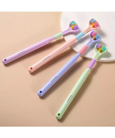 Blue 3-Sided Triple Angle Toothhugger Training Toothbrush | Ultra Soft Bristles for Children, Toddlers, Kids, and Autistic Oral Care (1 Year and Up) - Buy Online on GoSupps.com