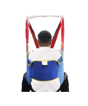 Patient Lift Home Use Transfer Belt Four Point Support Shower Sling Medical Patient Slings with Toilet Cutout for Position Assistance