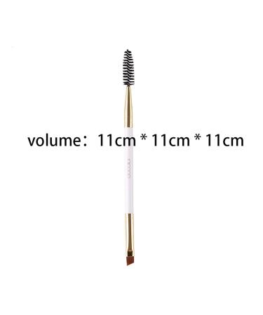 Double-Headed Rose Gold Eyebrow & Eyelash Curl Brush - Dual-Purpose Makeup Tool | International Shipping Available - Buy Online on GoSupps.com