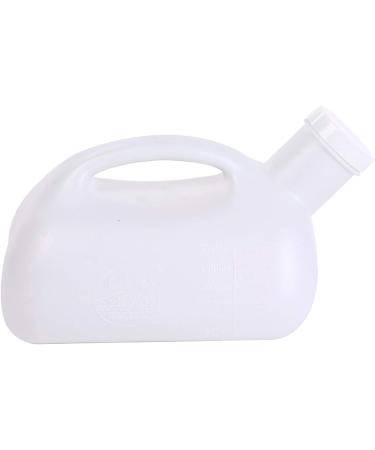 Pee Bottle Male Portable Urinal Pee Bottle Male Portable Urinal UnisexUrinal-2000mLThickPlasticBedpanBottlewithLid-PortablePeeBottles-TravelUrineCollectionContainers Onecolor - Buy Online on GoSupps.com