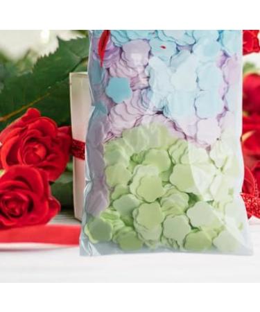 1000 Sheets Colorful Portable Disposable Paper Soap | Travel Hiking Hand Bath Toiletry Soap Sheets for Kids & Women - Gentle Fragrance - Buy Online on GoSupps.com