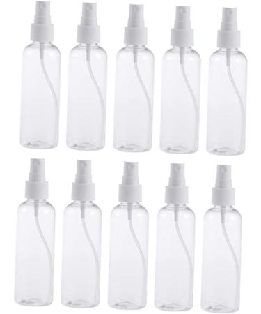 Cabilock 10-Pack Portable Spray Bottles - Mini Cosmetic Travel Container - White 14.5x4cm - Ideal for Lotion & Rice Spray - Buy Online on GoSupps.com