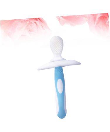 Collbath Silicone Baby & Toddler Toothbrush with Lid - Safe Soft Bristle Childrens Toothbrush for Training & Hygiene - Buy Online on GoSupps.com