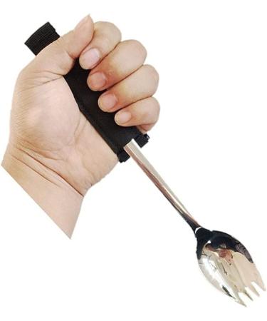 Adaptive Utensils Non-Slip Disabled Fork Spoon in One Easy Grip Elder Utensil Disabled Flexible Spoon for Hand Tremors Arthritis Parkinson s or Elderly Elderly Assistance Products