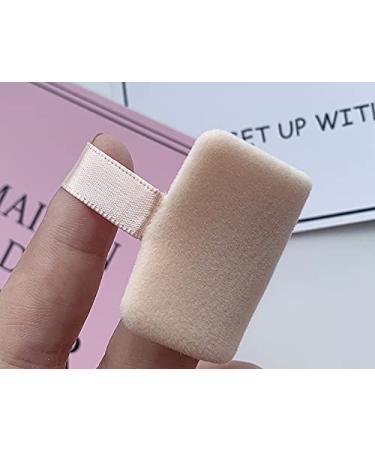 WOIWO 3 PCS High Density Makeup Powder Puff Set - Flocking Beauty Tool for Flawless Face Finish - Buy Online on GoSupps.com