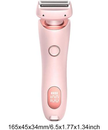 AZURAOKEY Electric Shaver for Women Legs 2-IN-1 Lady Razors Waterproof Wet or Dry Rechargeable Portable Ladies Body Hair Trimmer for Leg Arm Face Pubic Area Cordless Bikini Trimmer Blue - Buy Online on GoSupps.com