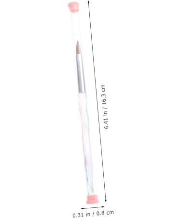 FRCOLOR Nail Pen drawing polish brush nail paint brushes for nail art acrylic nail art brush foundation brush nail polish brushes builder brushes manicure pen Nail Brush abs 16.3X0.8X0.8CM Colorful 1 - Buy Online on GoSupps.com