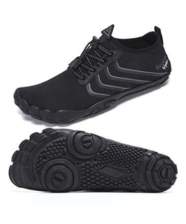 Racqua EVA Sole Ultra Light Water Shoes Men Women 15 Women/14 Men Cq171m-black/Grey
