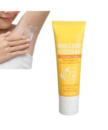 Fyearfly Anti-odor underarm cream long-lasting antiperspirant and refreshing to eliminate bad odors for daily use in summer (orange)