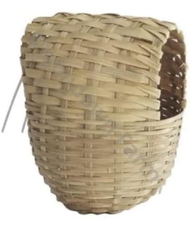 Moondown Farm Finch Nesting Box Wicker Medium or Large with Hooks (6 PACK) (Large 11 x 11 x 15) - Buy Online on GoSupps.com