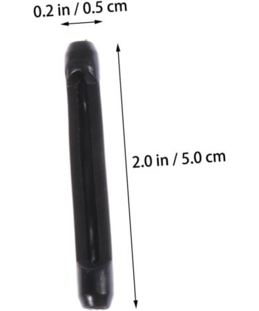 Angoily 20-Piece Silicone Glasses Cover Set - Slipproof & Durable Black Earset Holders for Pipe Glasses - Buy Online on GoSupps.com