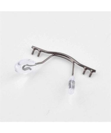 10 Pieces Stainless Steel Glasses Bridge Replacement for Borderless Frames - Silver with Nasal Cushion - Buy Online on GoSupps.com