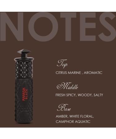 Black Premium Attar Citrus Fresh Spicy & Floral Soothing Fragrance Long Lasting Roll on Itra For Men 6ml - Buy Online on GoSupps.com