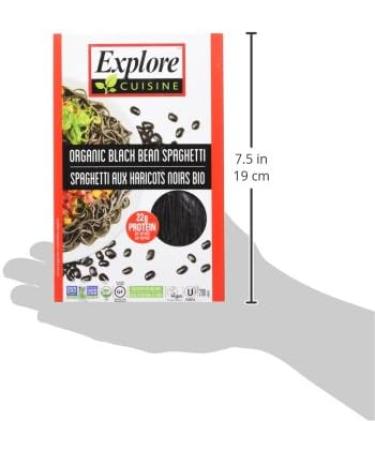 Explore Cuisine Black Bean Spaghetti 6 Count - Buy Online on GoSupps.com