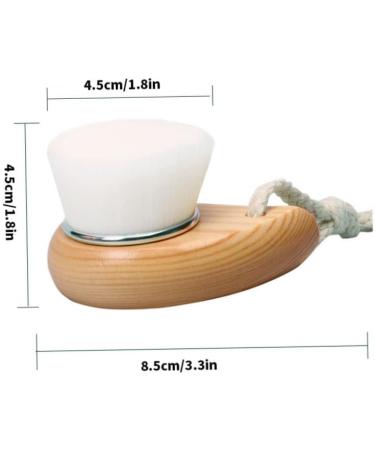 Shop Wooden Facial Brush - Soft Manual Cleansing Brush for Pore Cleaning | International Shipping - Buy Online on GoSupps.com