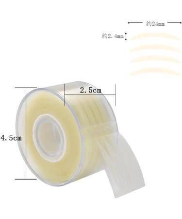 Invisible Instant Double Eyelid Stickers - 1200 Pcs Eyelid Lift Strips for Hooded Droopy Uneven Mono-eyelids - Buy Online on GoSupps.com