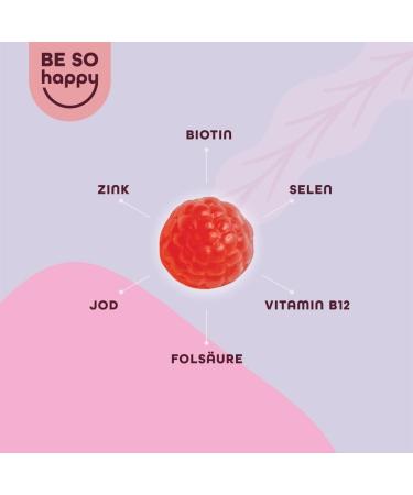 Buy Hair Gummy Bears with Biotin 6000mcg Vegan Hair Vitamins with Selenium Zinc & Essential Nutrients for Fabulous Hair 60 Strawberry Gummies - Buy Online on GoSupps.com