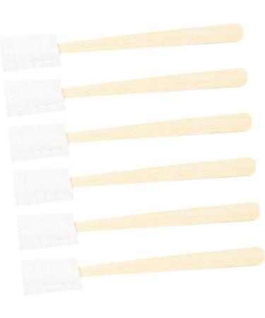 Minkissy Maternity Toothbrush Set - 90 Portable Dental Clean Gauze Brushes for Pregnant Women - Bamboo & Moon Design - Buy Online on GoSupps.com