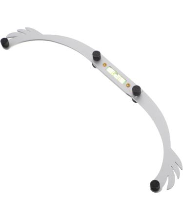 Beavorty 3pcs white outfit eye brow shaping kit eyebrow ruler mapping eyebrow line aluminum alloy - Buy Online on GoSupps.com