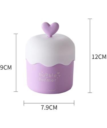 UQMIQURA Face Cleanser Foamer Cup Cute Face Cleanser Bubbler Foam Bubble Maker Travel Skin Care Foam Foamer Cup Facial Cleanser for Girls Face Wash Shower Tools - Buy Online on GoSupps.com