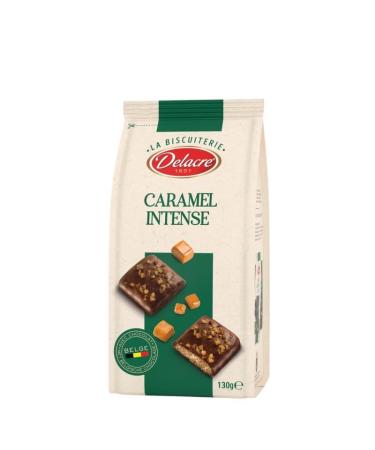 G n rique DELACRE - Delacre Intense Caramel Biscuits 136g - Pack of 4 - Sold in Packs