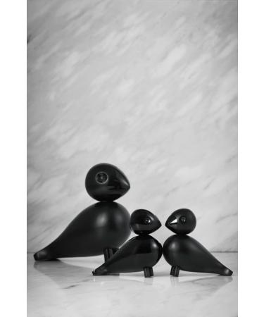 Buy Kay Bojesen Lovebirds 9 cm - Black Songbirds Pair | International Shipping Available - Buy Online on GoSupps.com
