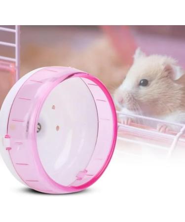 Hamster Food Hamster Exercise Wheel Super Silent Roller Exercise Running Wheel Toy For Small Hamster Pig Sugar Glider (Pink One Size) One Size Pink - Buy Online on GoSupps.com